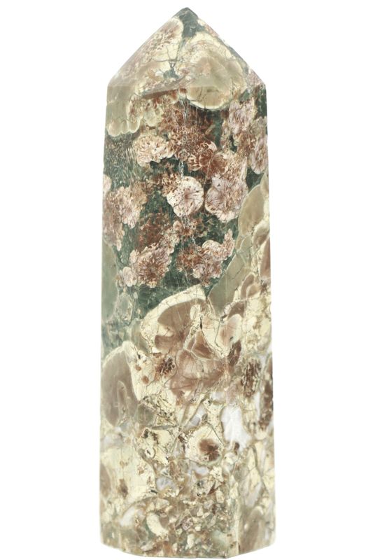 Green Flower Agate Point GFAP02