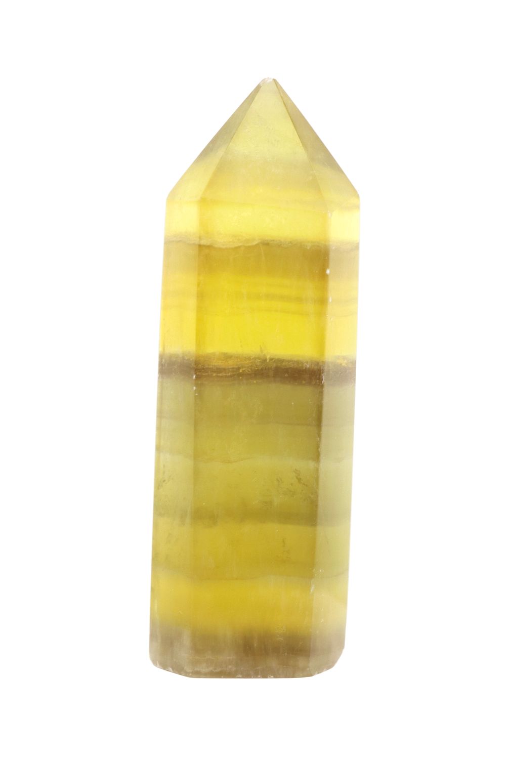 Yellow Fluorite Point YEP05