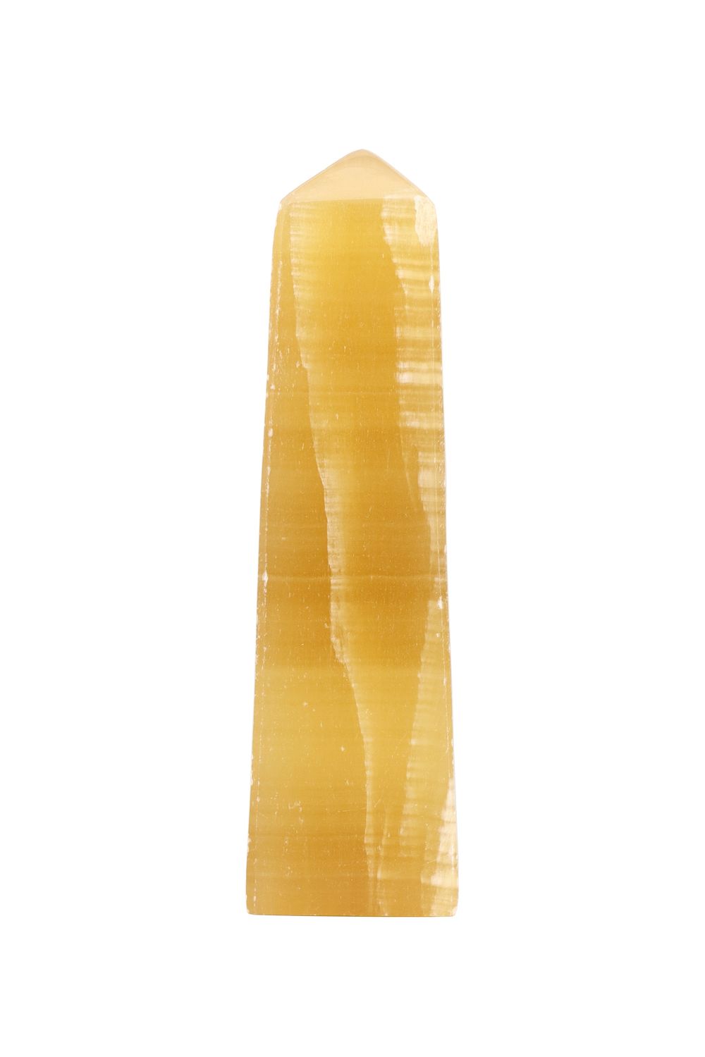 Honey Calcite Point HCP03