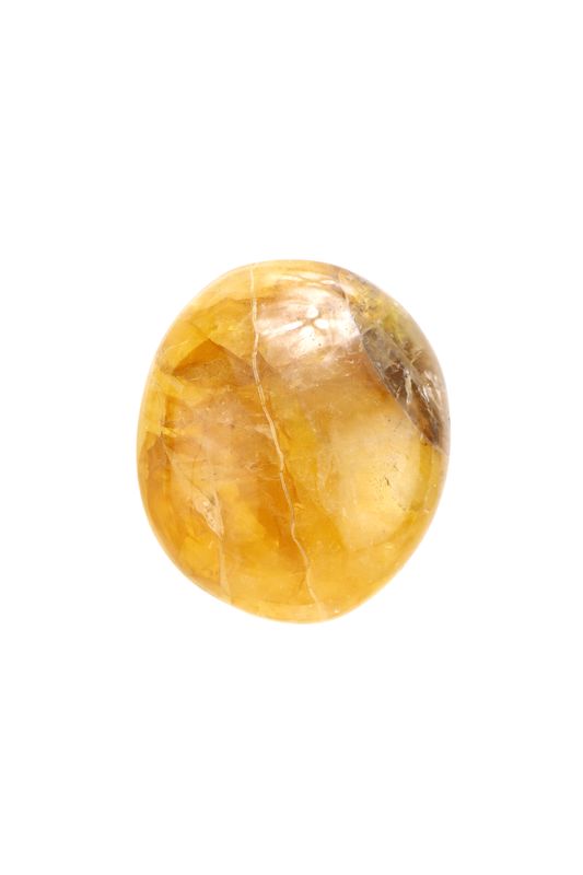 Golden Healer Quartz Palm Stone GHP01