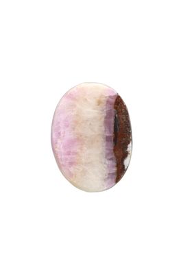 Pink Aragonite Palm Stone PARP02