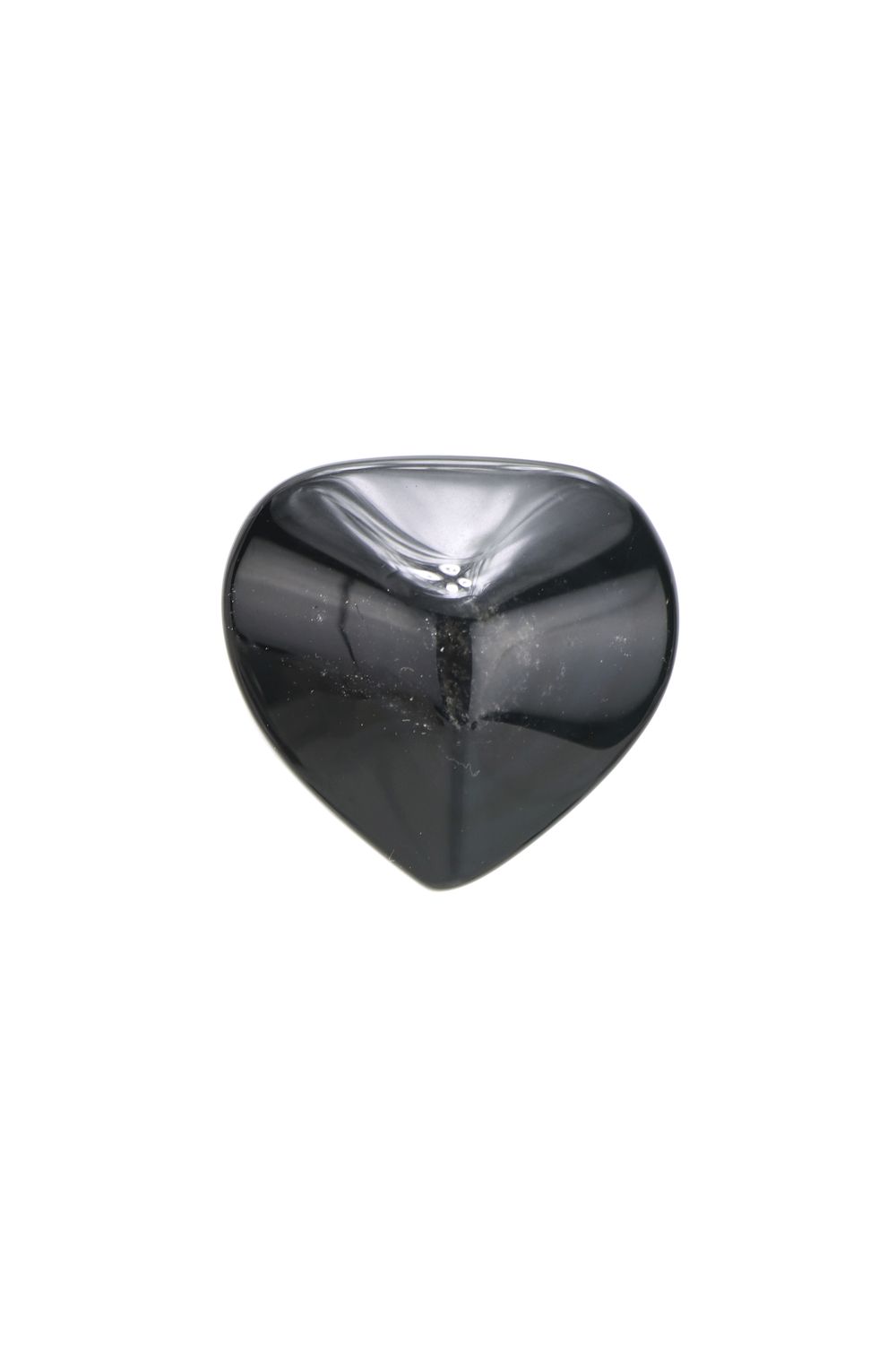 Sheen Obsidian Palm Stone SOBP03