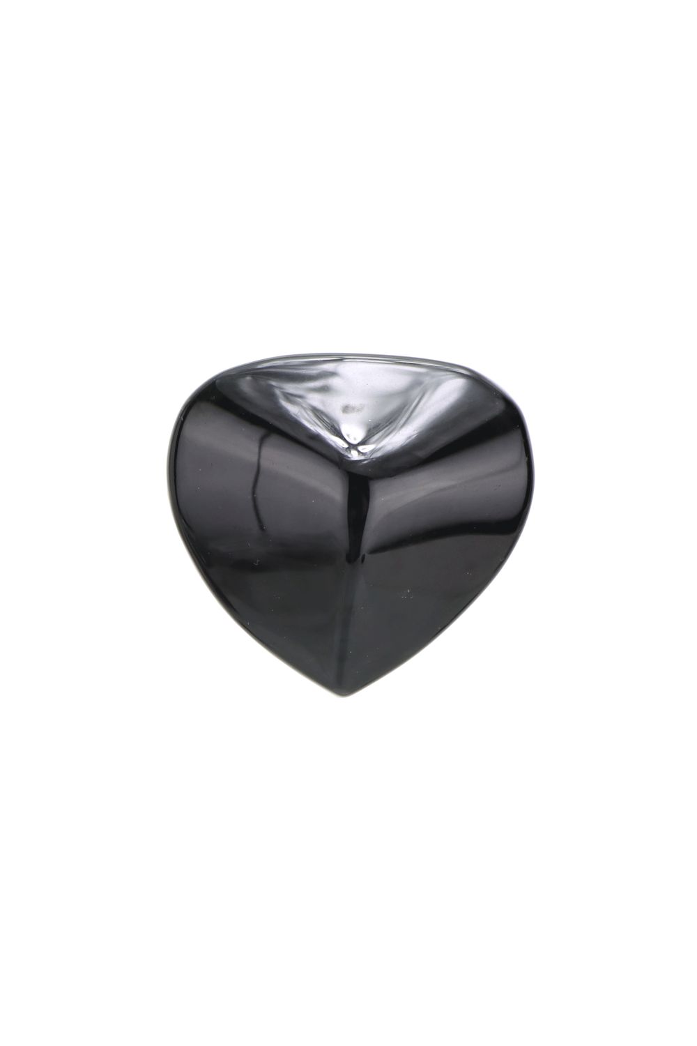 Sheen Obsidian Palm Stone SOBP04