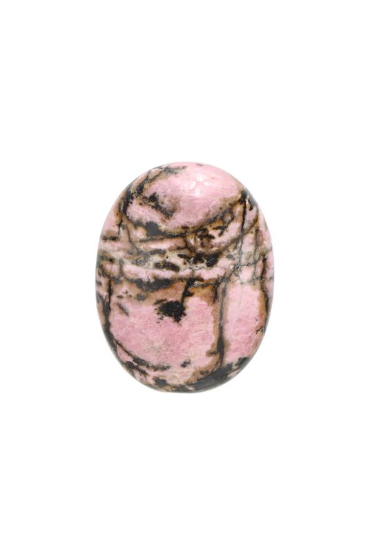 Rhodonite Palm Stone RHDP03