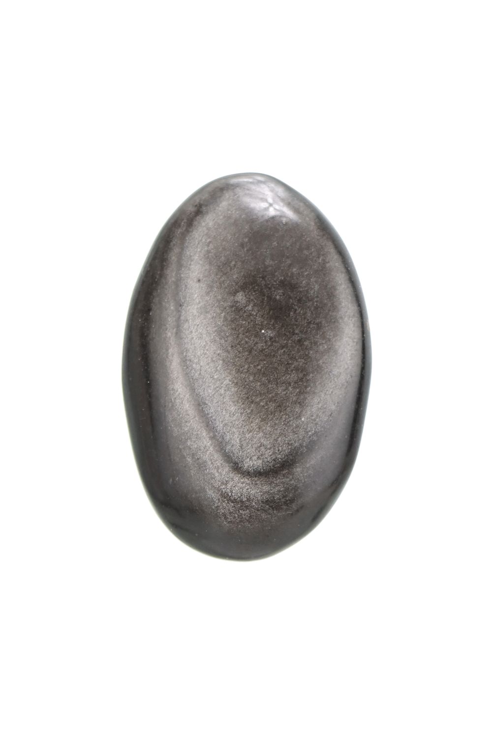 Sheen Obsidian Palm Stone SOBP07
