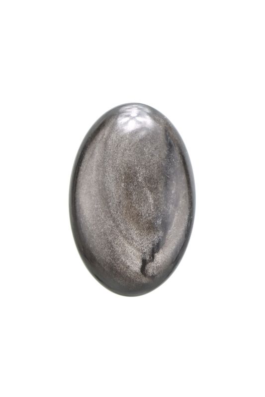 Sheen Obsidian Palm Stone SOBP05