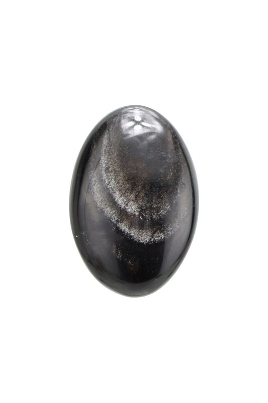 Sheen Obsidian Palm Stone SOBP06