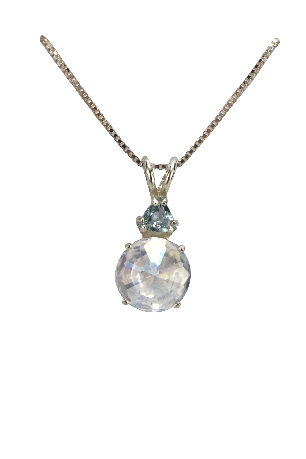 Angel Aura Mini Radiant Heart &amp; Aquamarine