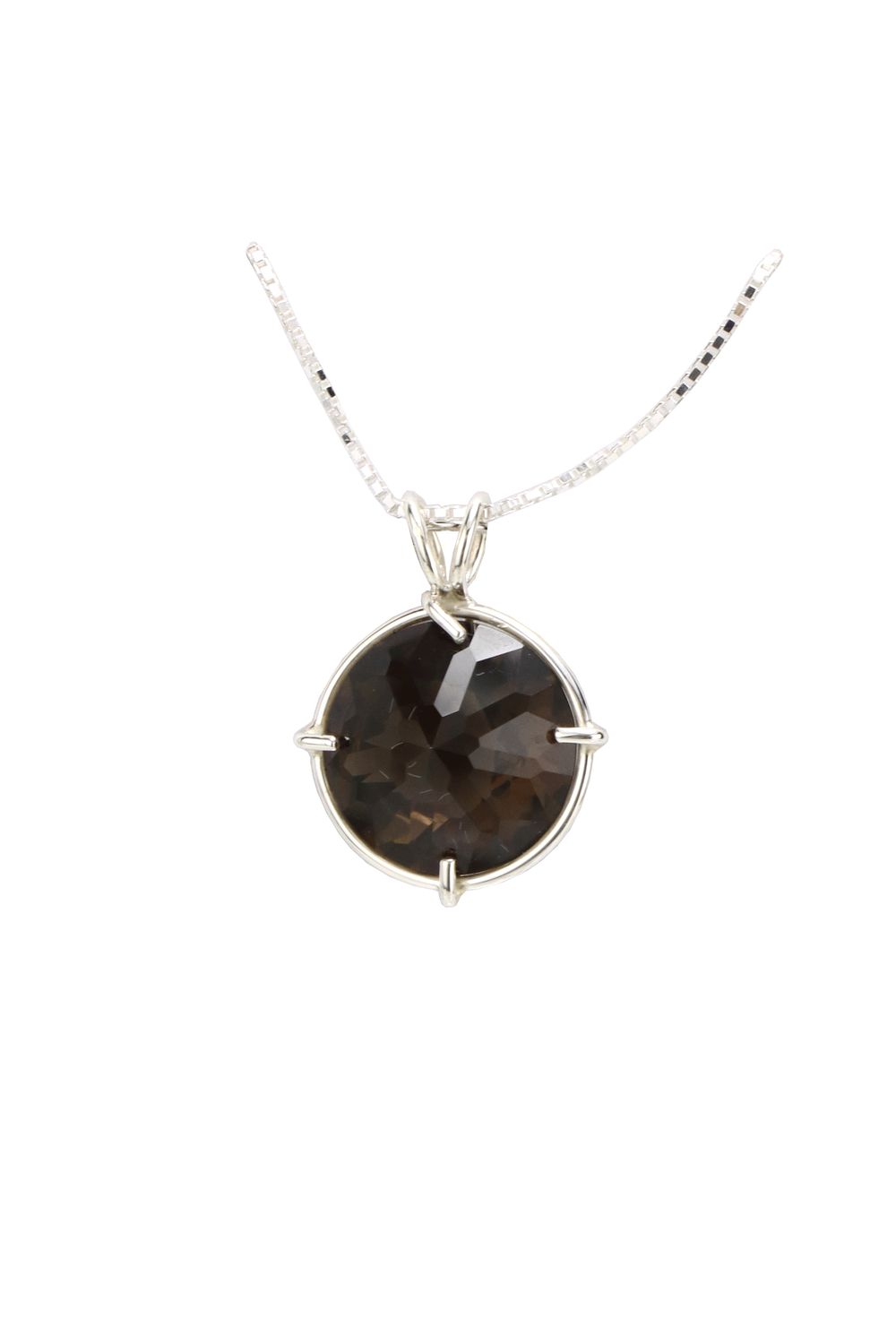 Smoky Quartz Radiant Heart