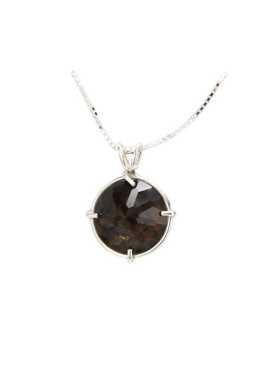 Smoky Quartz Radiant Heart