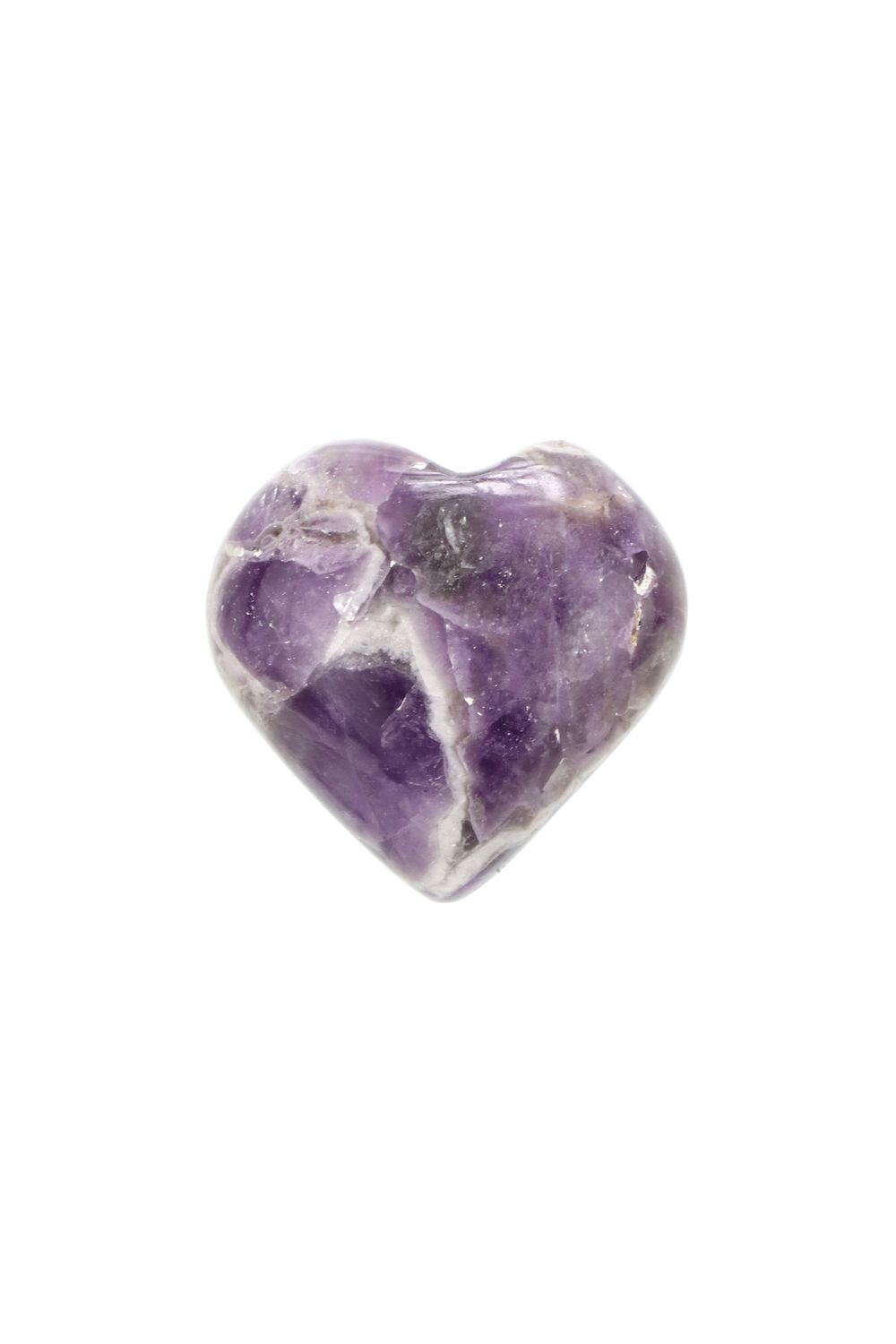 Amethyst Chevron Heart CVH03