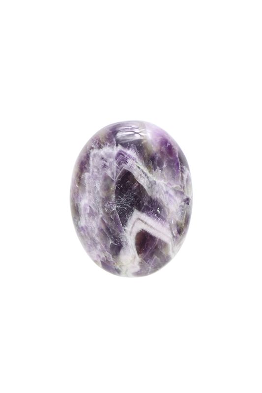 Amethyst Chevron Palm Stone CVP03
