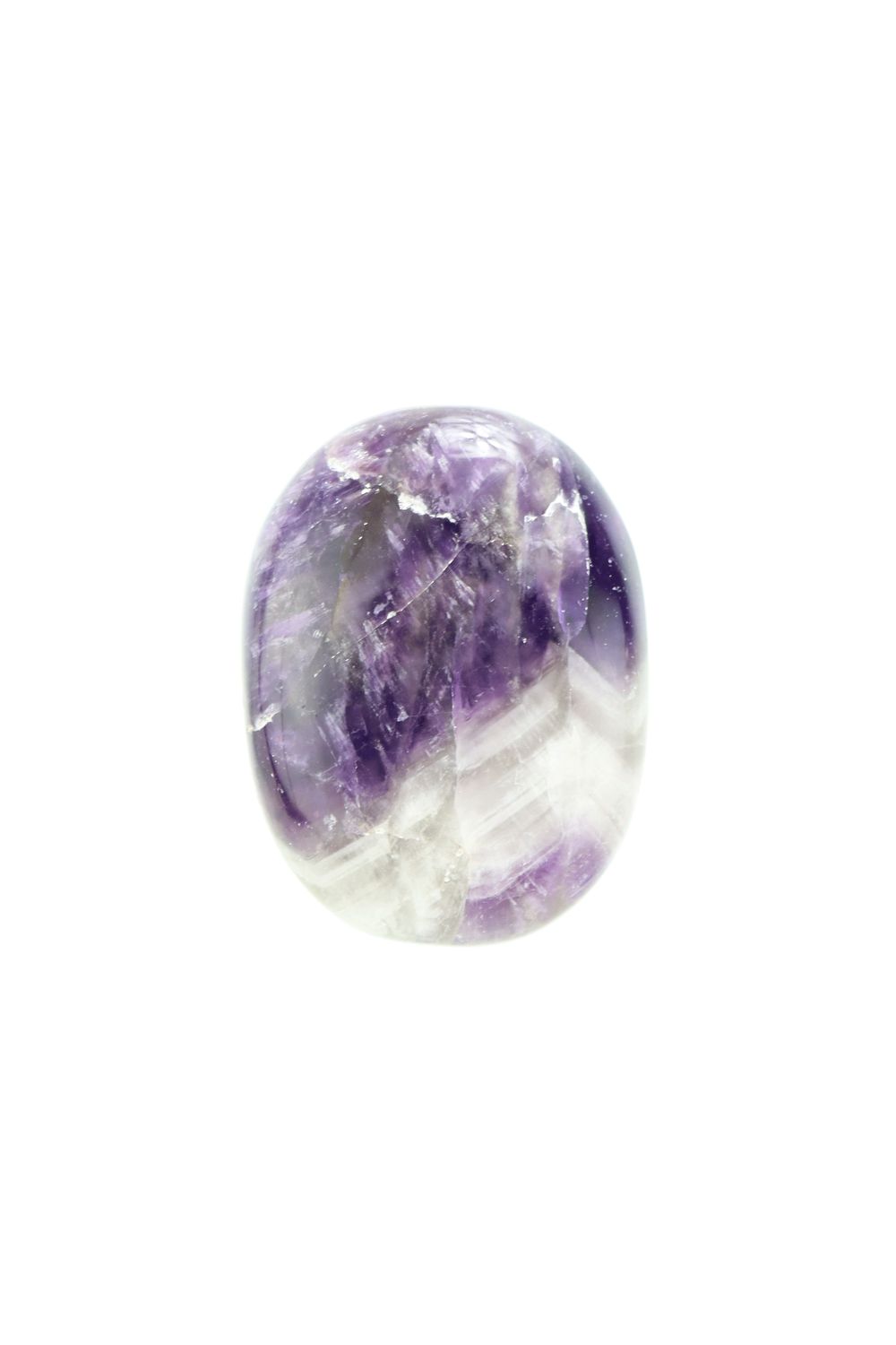 Amethyst Chevron Palm Stone CVP02