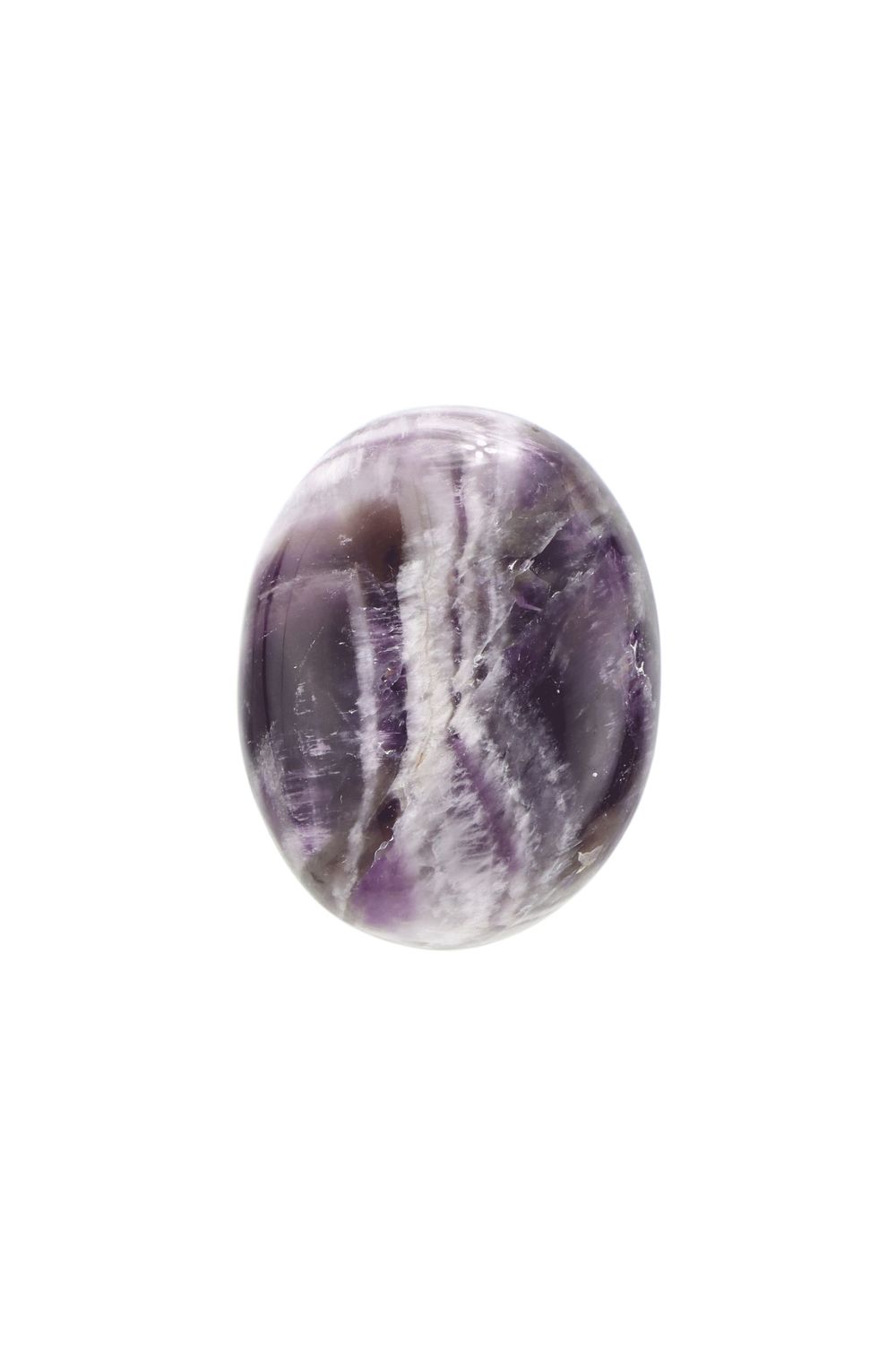 Amethyst Chevron Palm Stone CVP04