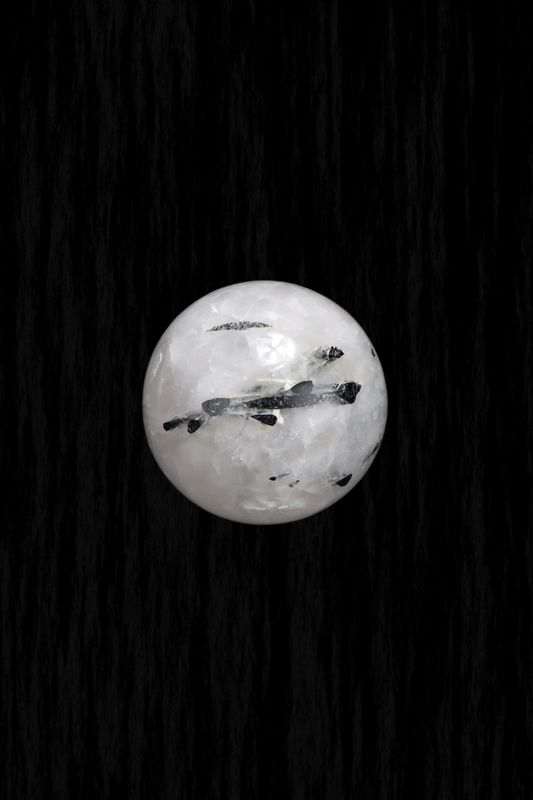 Tourmalinated Quartz Sphere TMQS01