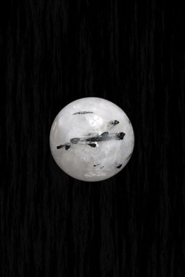 Tourmalinated Quartz Sphere TMQS01