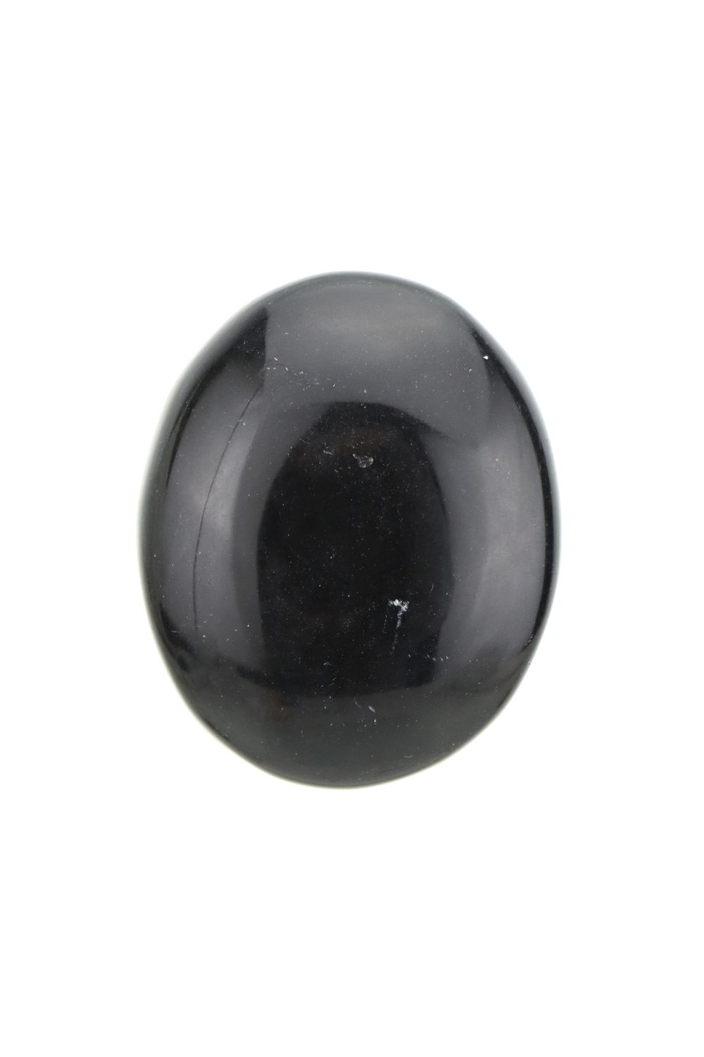 Black Obsidian Palm Stone SOBP08