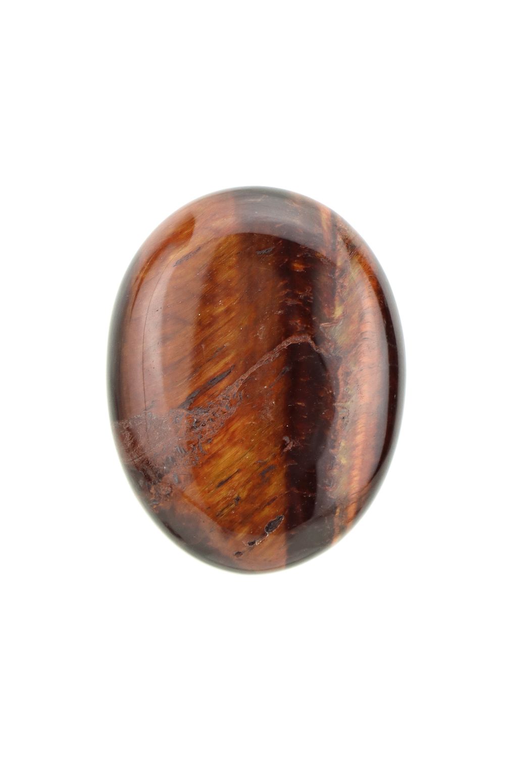 Red Tiger Eye Palm Stone TIGP02