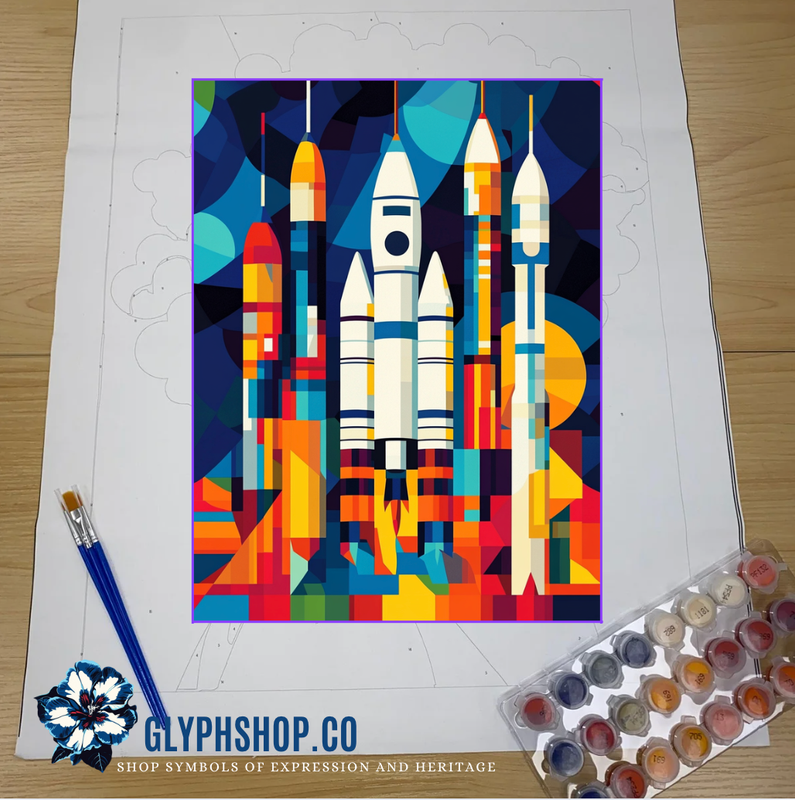 Hidden Figures - Paint by Numbers Kit