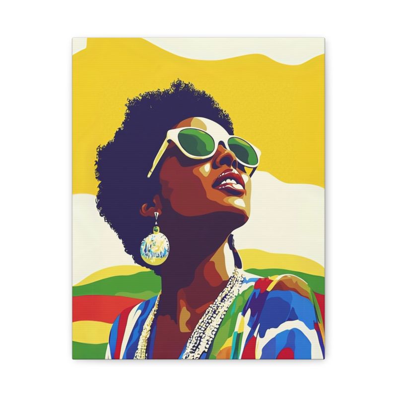 Travel Noir Matte Canvas - Anesha