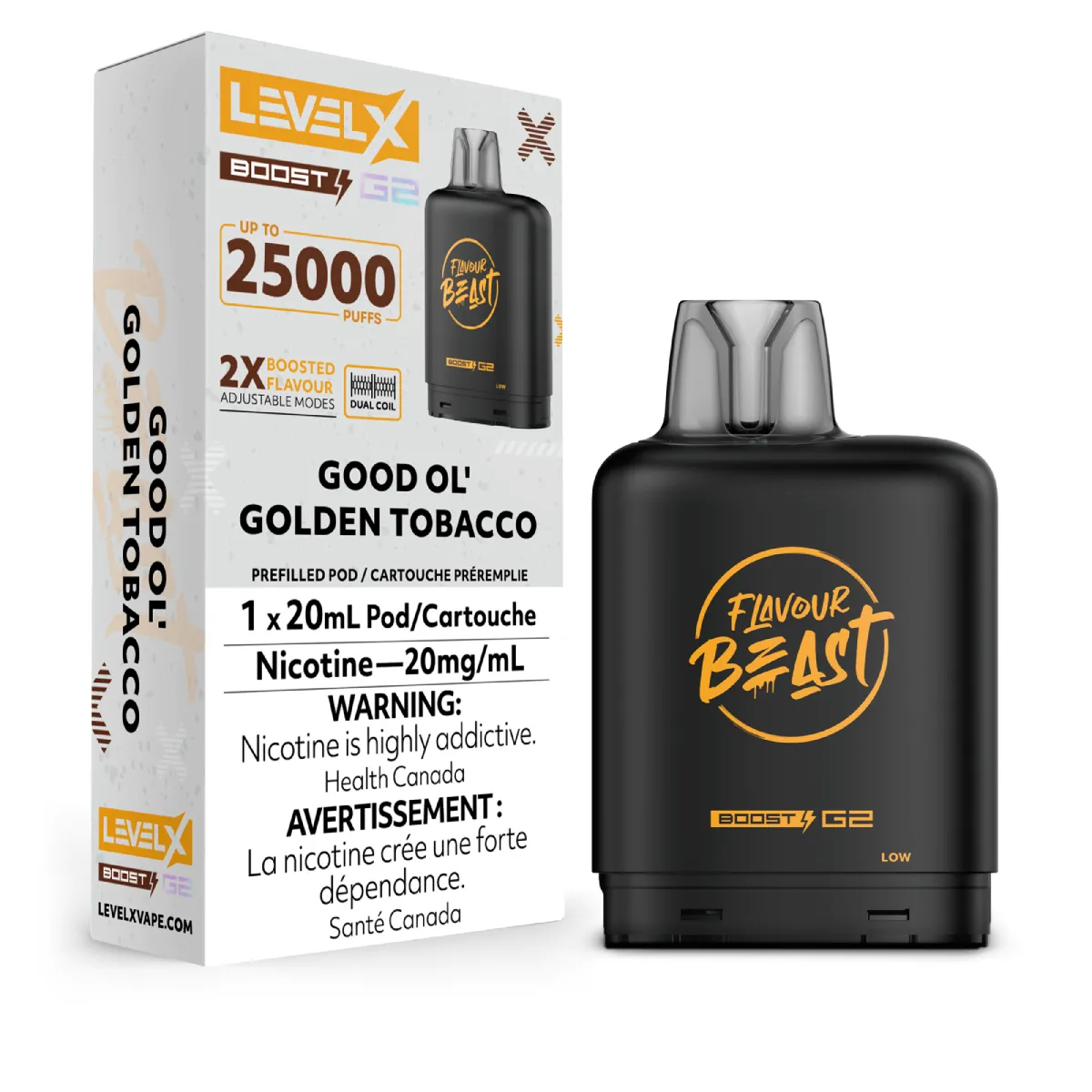 Boost Good Ol&#39; Golden Tobacco