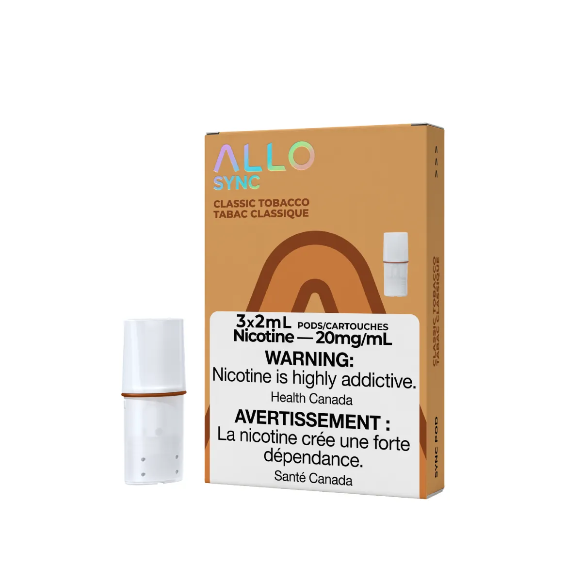 Allo Sync Classic Tobacco 3PK pods