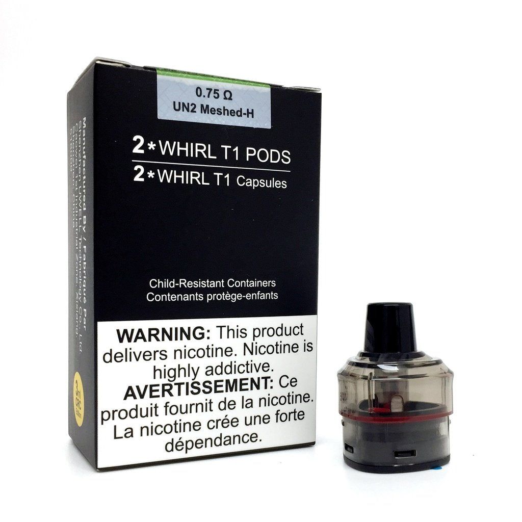 Whirl T1 Mesh Pod 0.75ohm 2pk