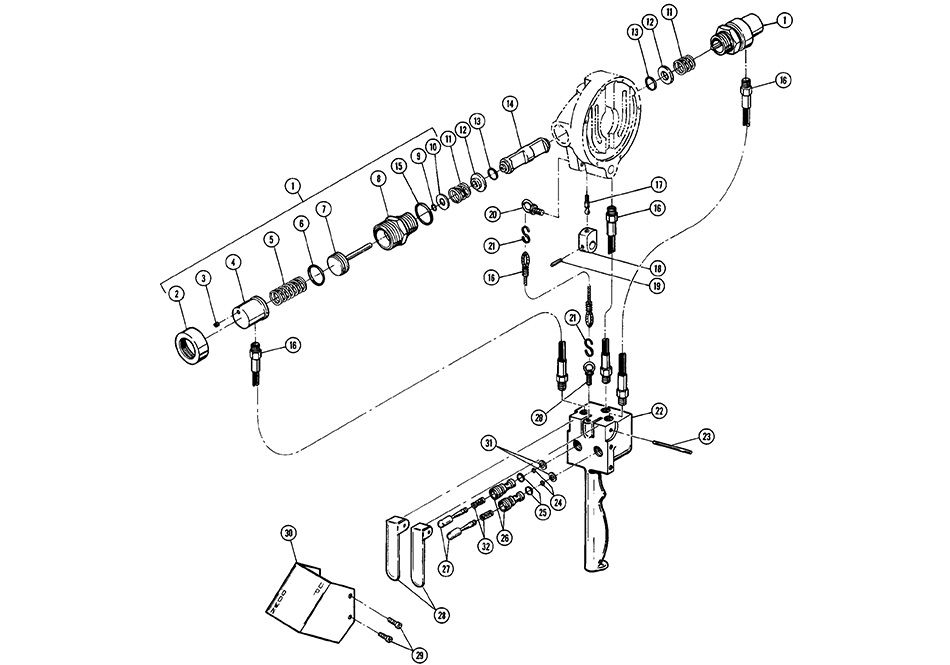 Control Cylinder and Pendant Throttle Control Parts