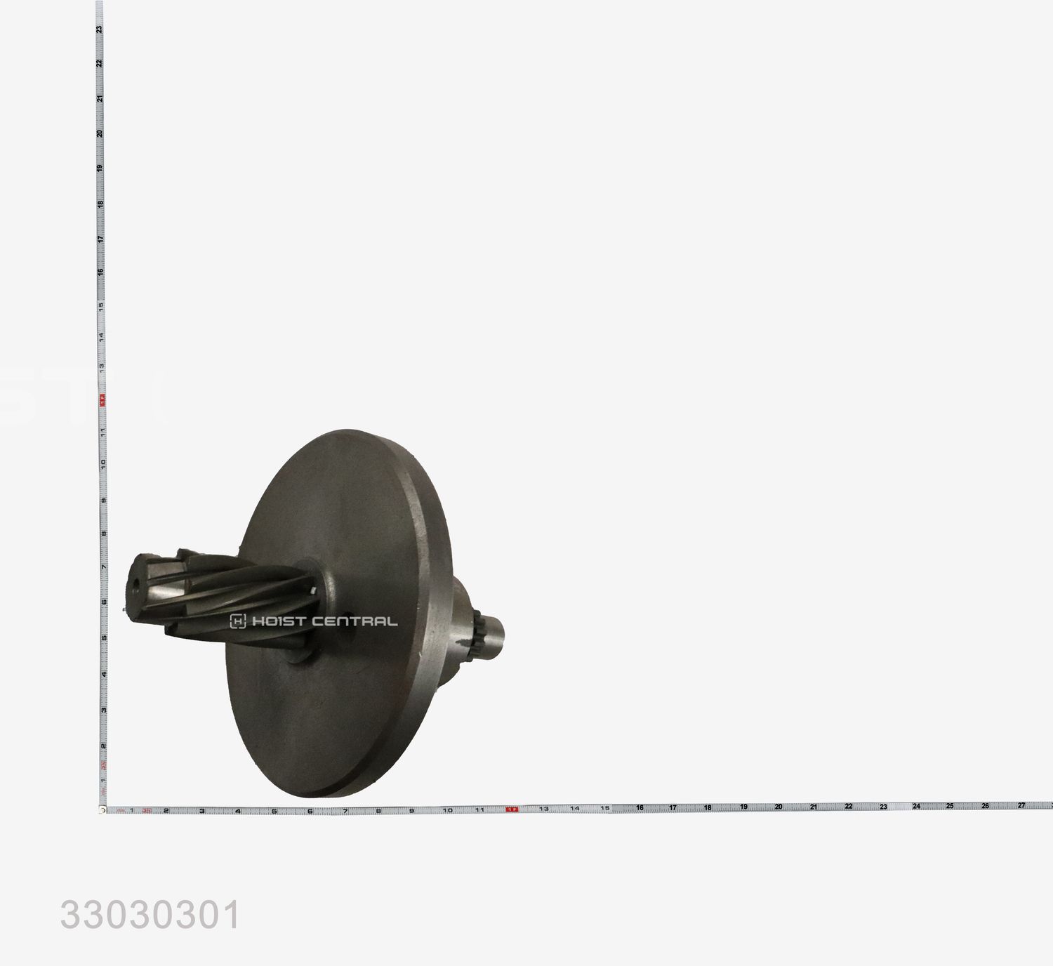 LOAD BRAKE SHAFT AND FLANGE