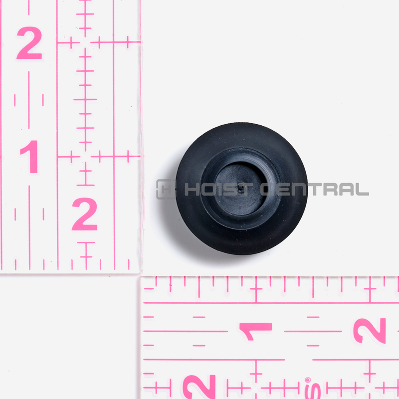 Button Cover - Black - High Ambient, Oil Resistant (WC2-BS )