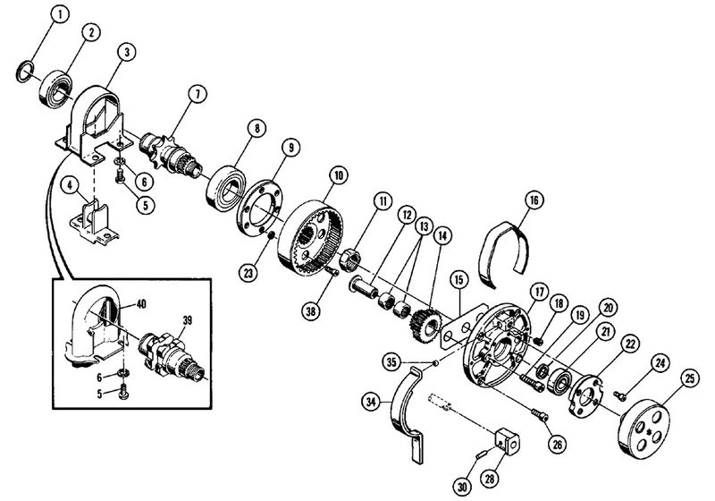 Gearing, Sprocket and Load Brake Parts