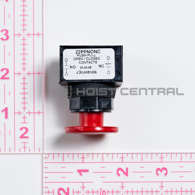 Red Mushroom On/Off Switch (SBP2-SMMH)