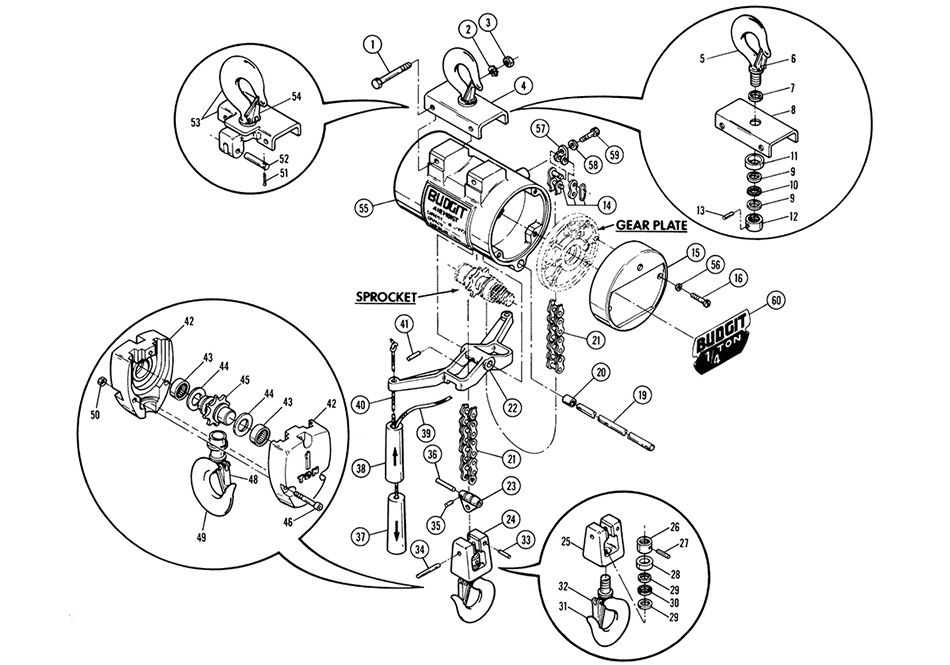 Frame and External Parts - Roller Chain Models