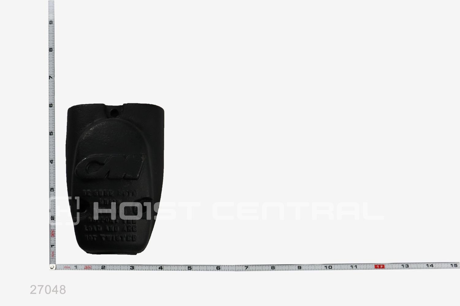 BLOCK HOOK 627-863 BLACK