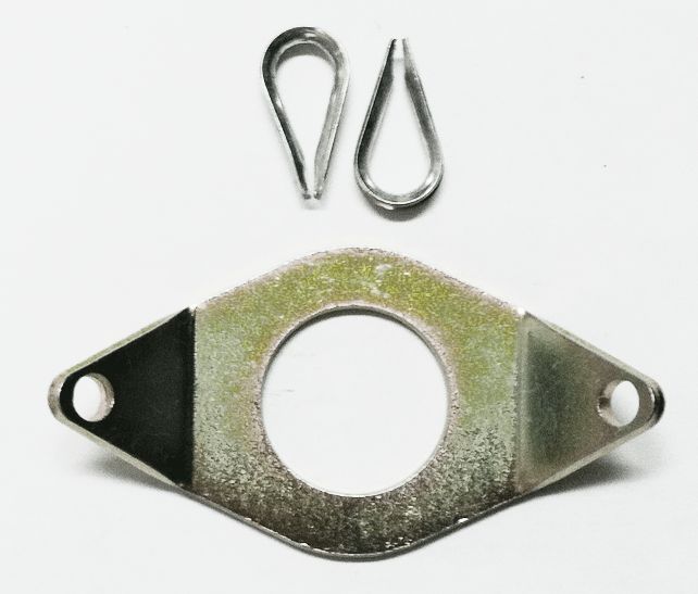 Strain Relief Bracket with (2) thimbles -1" NPT