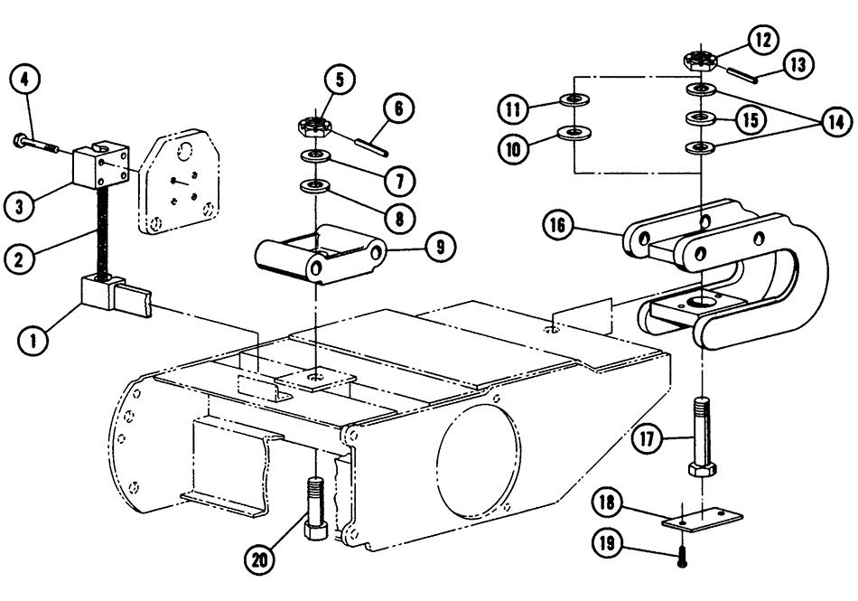 Suspension Parts for Low Headroom Hoists
