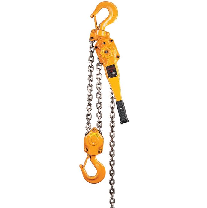 Harrington LB Lever Hoist 3/4  Ton, Lift-10 Feet