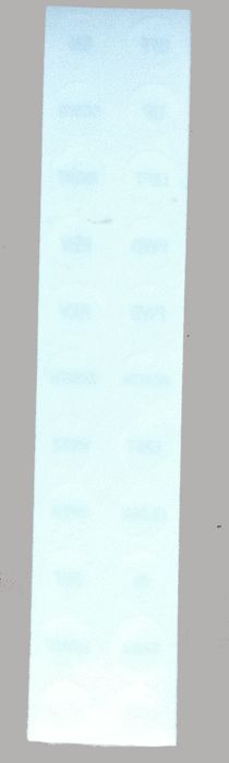 Legend Sheet for Button Covers