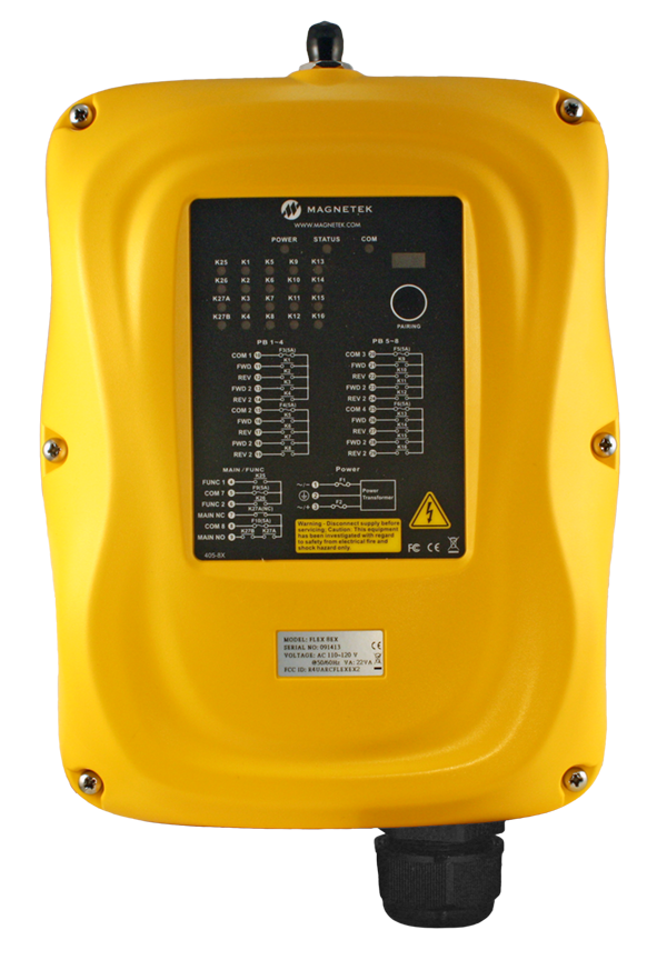 Flex 8EX2 spare receiver - provide serial & channel number from original system when ordering.
