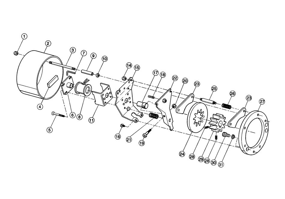 Hoist Motor Brake - Later Version