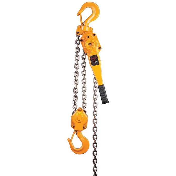 Harrington LB Lever Hoist 1 Ton, Lift-15 Feet