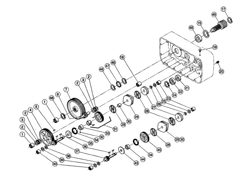 Gearing and Load Brake Parts