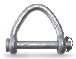 9 Ton Web Shackle, 1" Carbon
