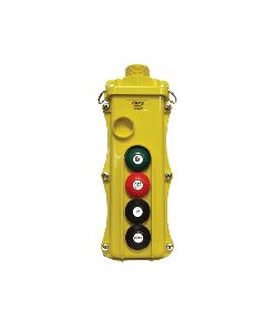 4 Button SBP2 Pushbutton Station - SBP2-4-WA (One Speed, Standard)-Momentary On/Off