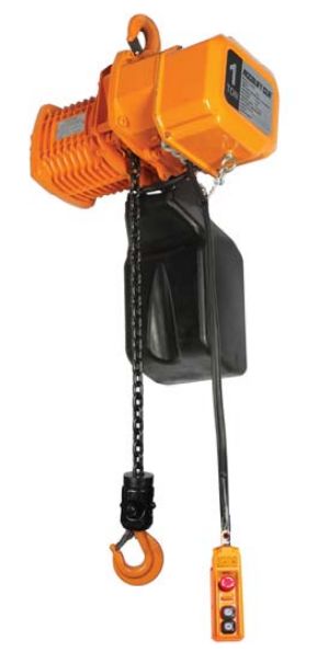 Accolift CLH 1 Ton Electric Hoist, Single Phase, 14 fpm, 20 ft Lift-Hook Accolift CLH 1 Ton Electric Hoist, Single Phase, 14 fpm, 20 ft Lift-Hook