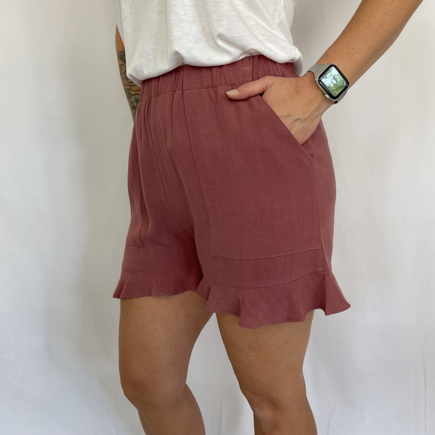 The Nicole Shorts - Berry