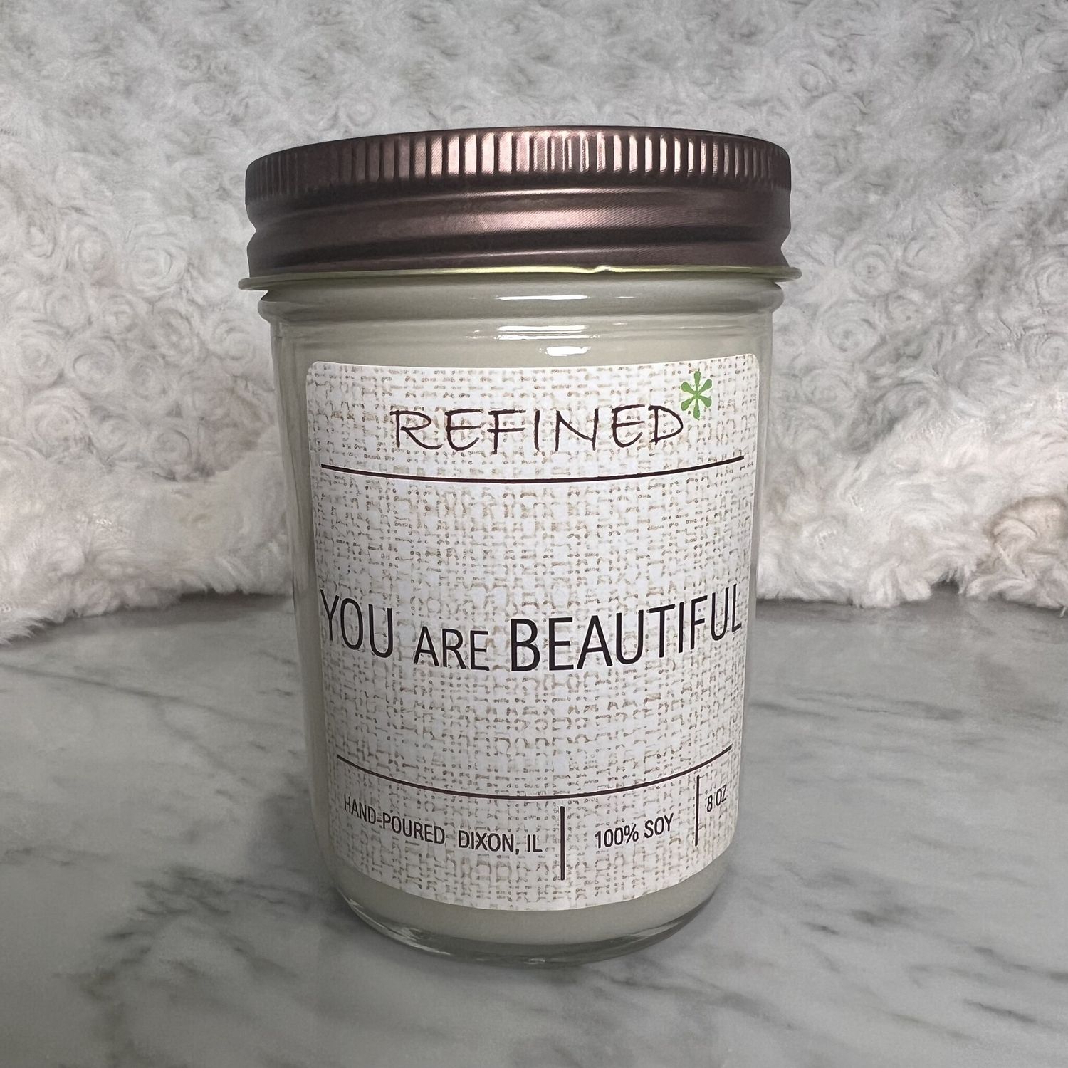 You Are Beautiful Candle