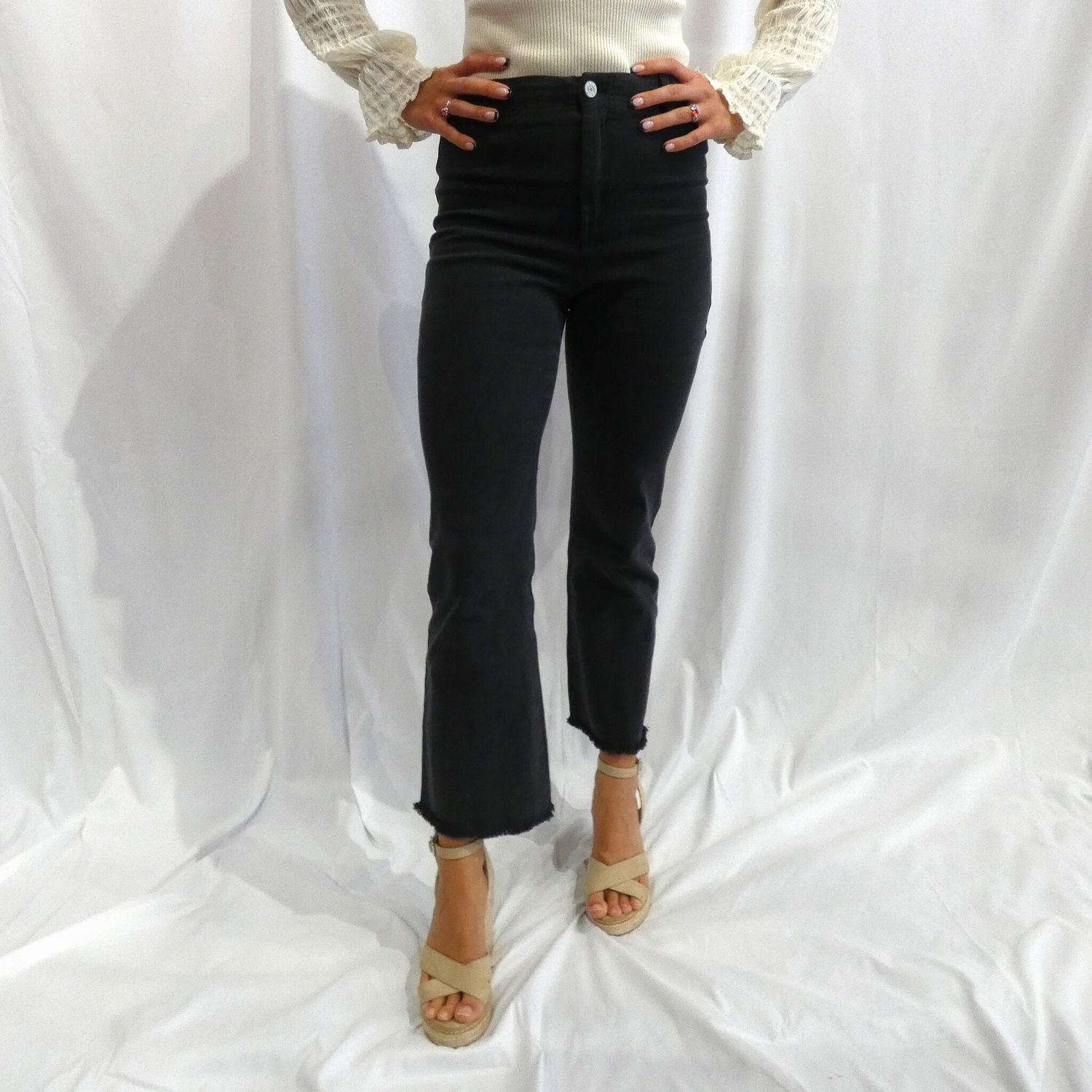 Julia High Rise Pants - Black