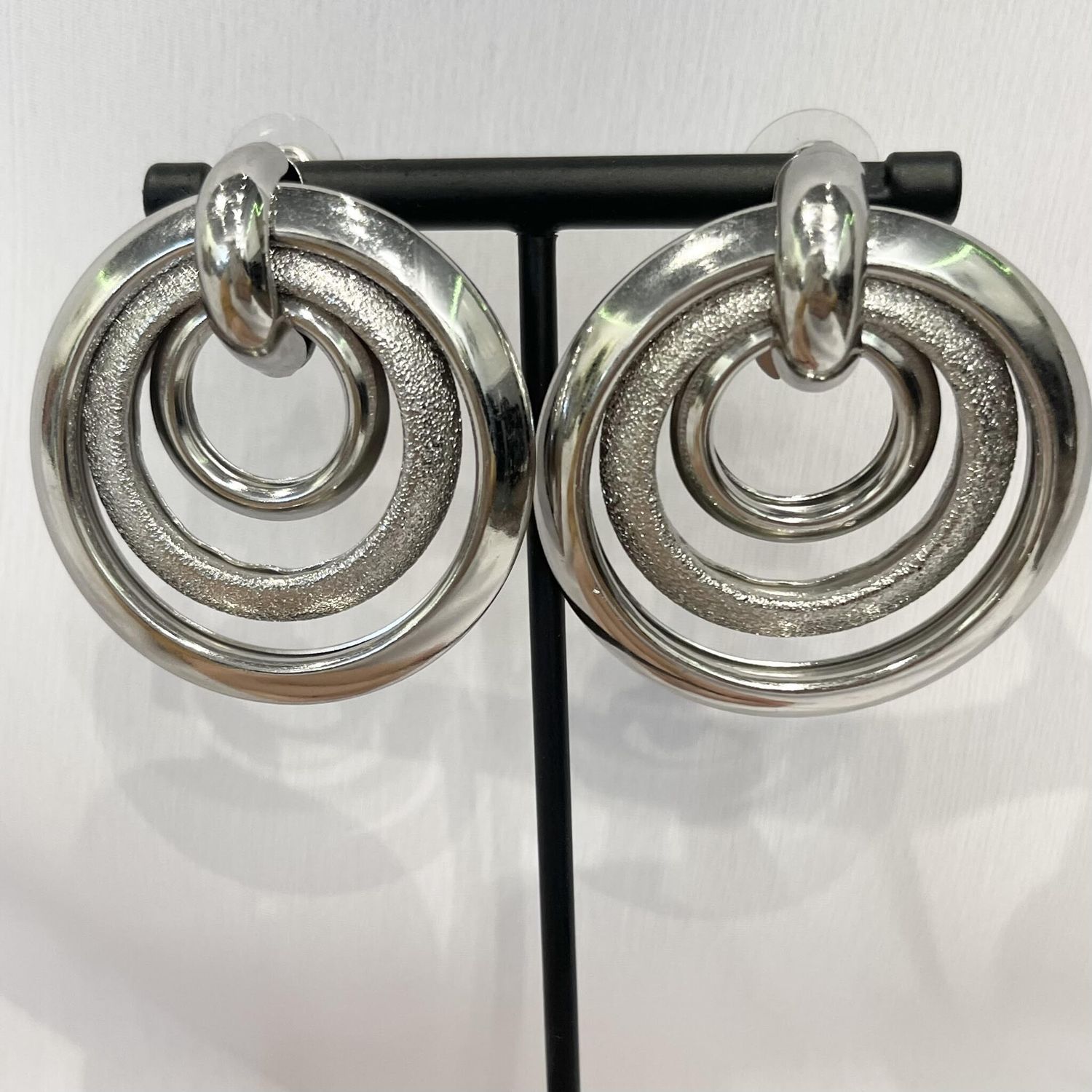 Silver Loop Earrings