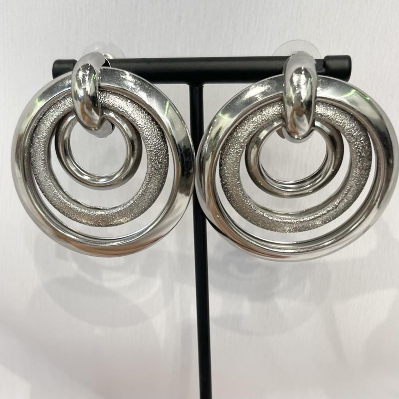 Silver Loop Earrings
